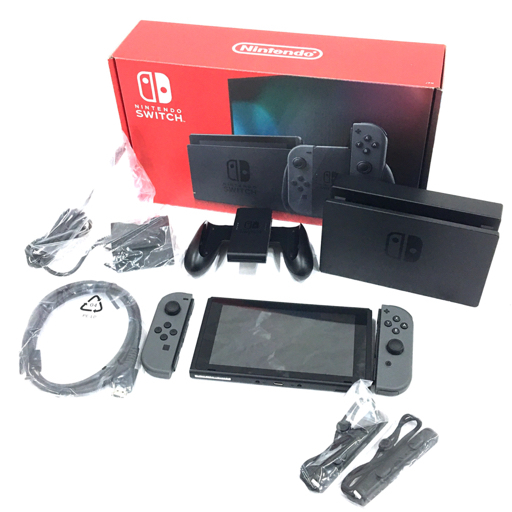 NINTENDO HAD-S-KAAAA ニンテンドースイッチ 本体 グレー 動作確認済み