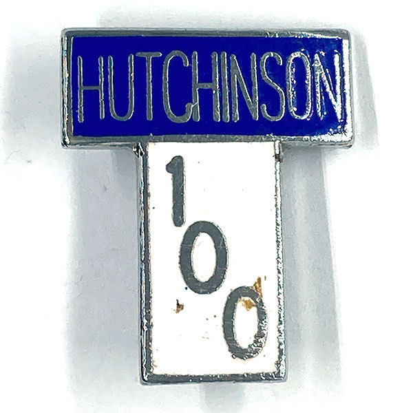 ハッチンソン ハンドレッド アビアキット ロンドン ピンバッジ HUTCHINSON 100 AVIAKIT LONDON Pin レース ピンズ Race UK_画像1