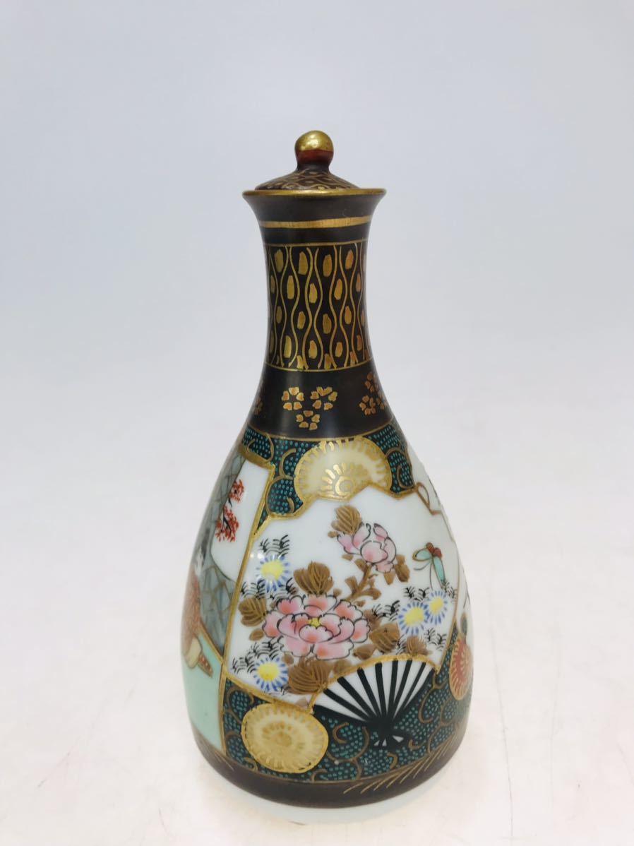 Yahoo!オークション - 時代もの 九谷焼 古九谷 蓋付 徳利 人物画 Yahoo!オークション - 時代もの 九谷焼 古九谷 蓋付 徳利 人物画