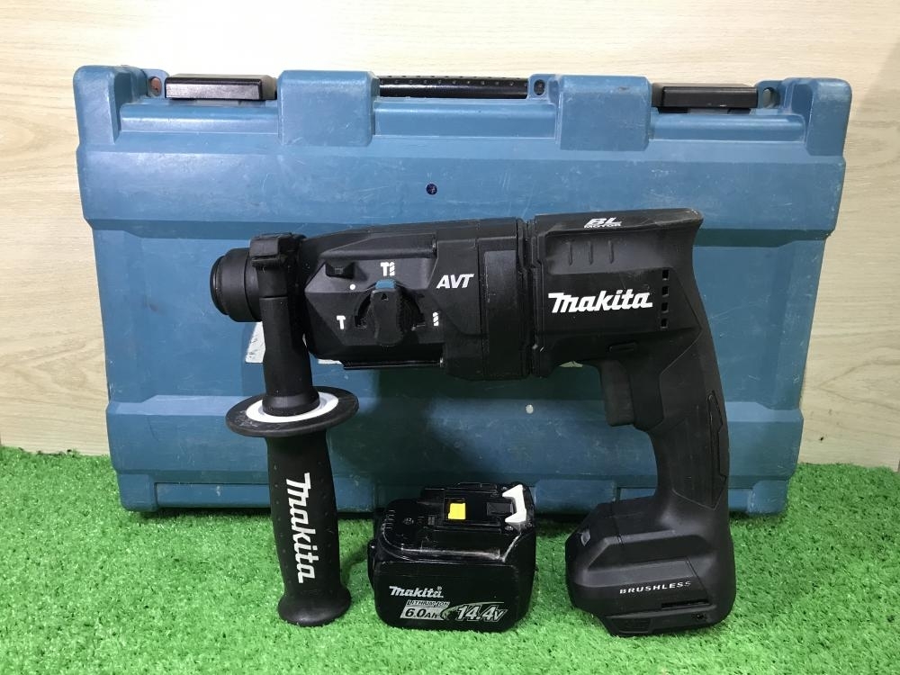 数量限定!特売 本体+ケース 青 マキタ 新品 14.4V 18mm ハンマドリル