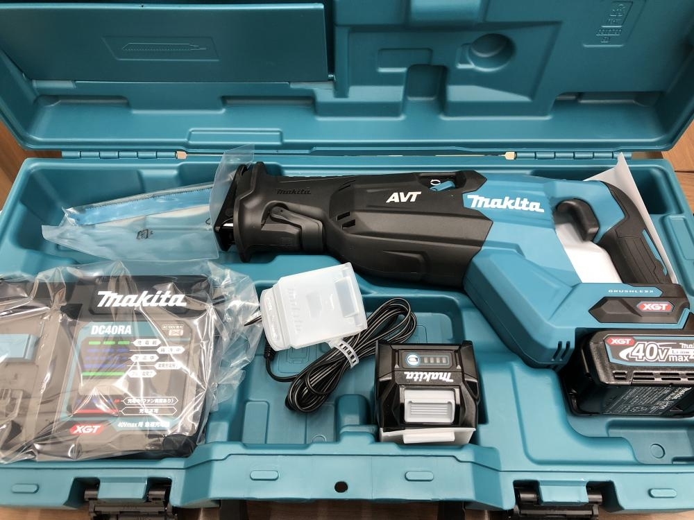 2021特集 マキタ makita 40V 充電式レシプロソ フルセット 青