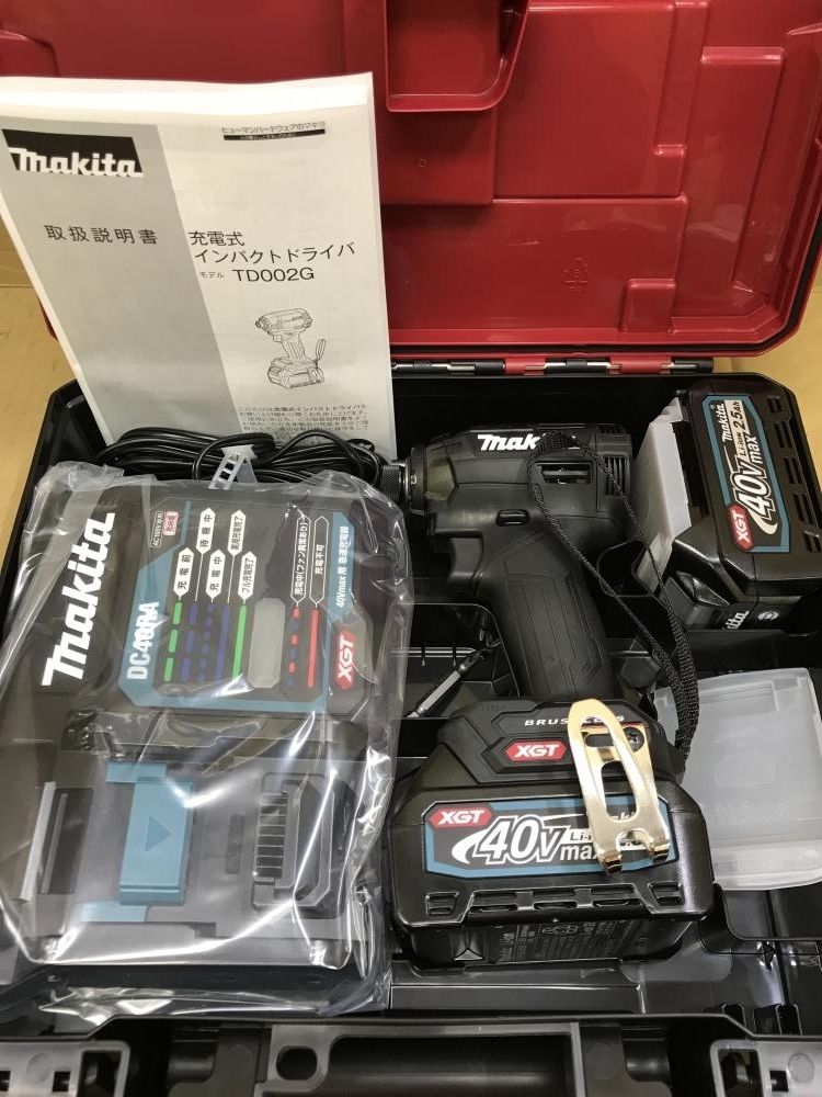 本格派ま! ヤマムラ本店マキタ 40V 充電式インパクトドライバ