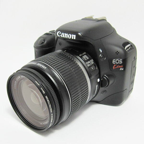 価格は安く canon 【中古】キヤノン Kiss Φ58mm F3.5-5.6 18-55mm EF