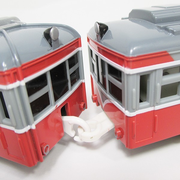 【中古】タカラトミー TOMY プラレール 箱根登山鉄道 108＆109号車 電車 グレー レッド_画像5