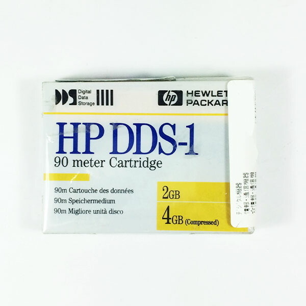 【未使用】【中古】HP ヒューレット・パッカード DDS-1 90m 2GB /4GB データストレージ カートリッジ_画像1