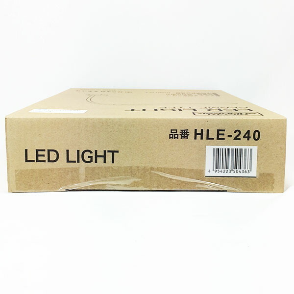 [ не использовался ][ б/у ] свет завод LED настольное освещение HLE-240 письменный стол зажим тип hikari солнечный стол освещение . чуть более стол нераспечатанный товар 