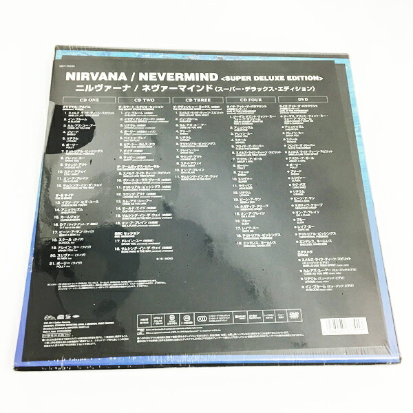 【美品】【中古】NIRVANA ニルヴァーナ NEVERMIND ネヴァーマインド スーパー・デラックス・エディション UICY-75124 4CD+DVD_画像2