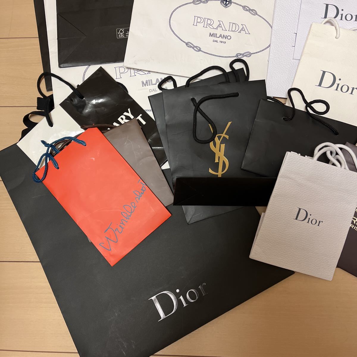  Gucci BVLGARY Dior бренд бумажный пакет бумажный пакет магазин 