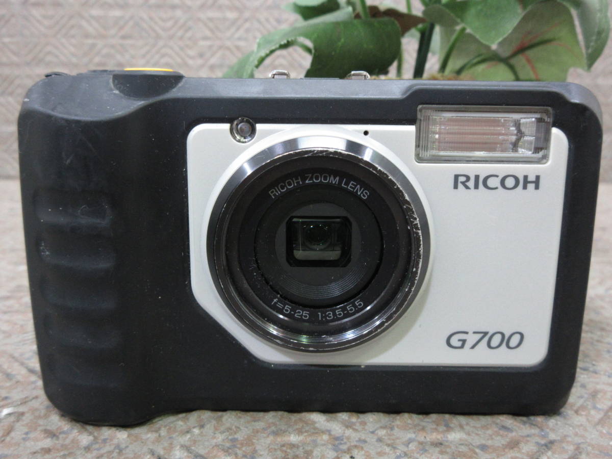 純正人気 リコー / RICOH / 防水・防塵・耐衝撃デジタルカメラ 1210万画素【G700】 撮影・記録確認済み 充電器付き (No.M240) 純正人気 リコー / RICOH / 防水・防塵・耐衝撃デジタルカメラ 1210万画素【G700】 撮影・記録確認済み 充電器付き (No.M240)