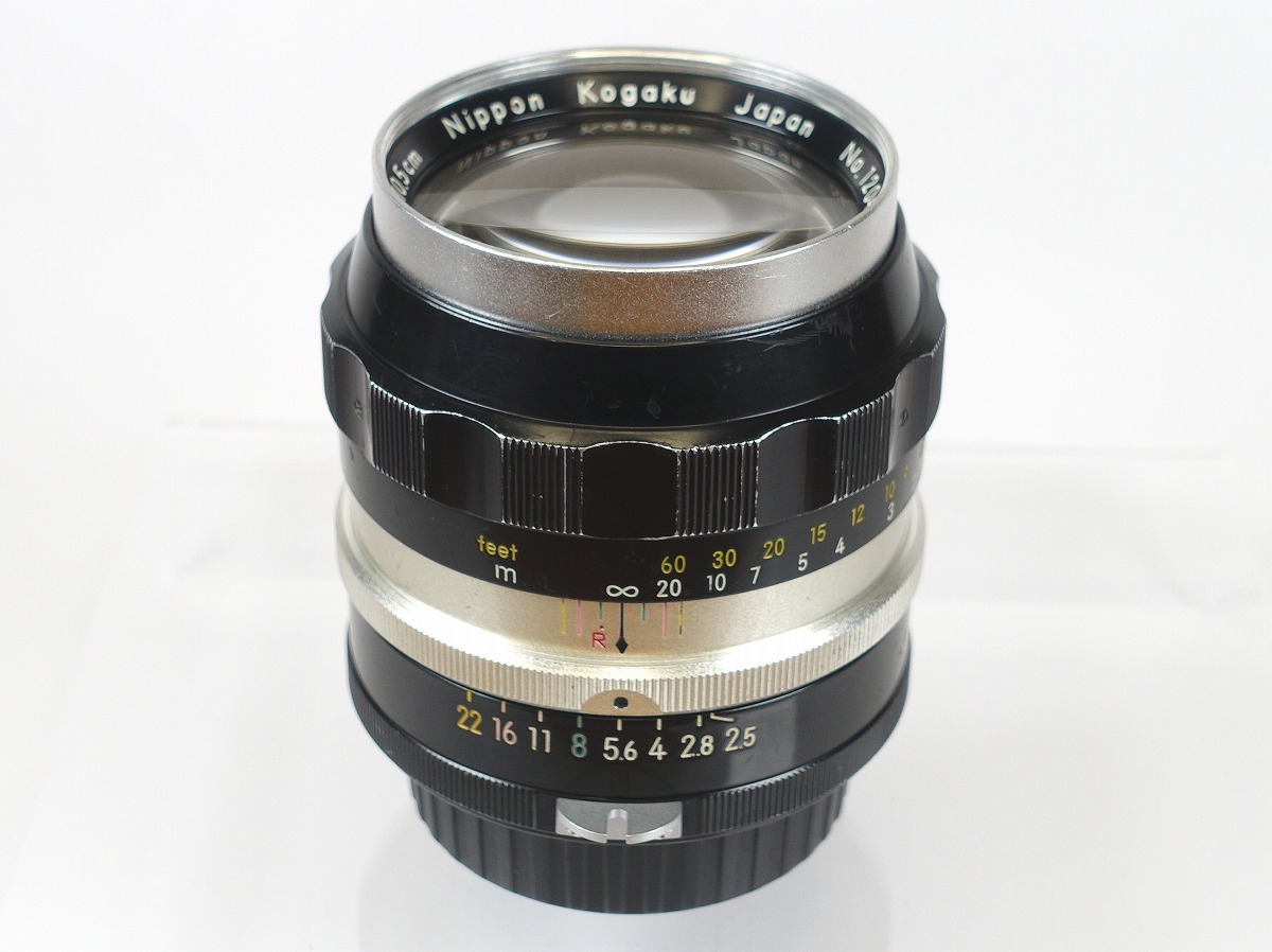 ★ ニッコールオート10.5cm F2.5　最初期型　 NIKKOR-P Auto 1:2.5 f=10.5cm　ニコン　Nikon　NIPPON KOGAKU　日本光学_画像2