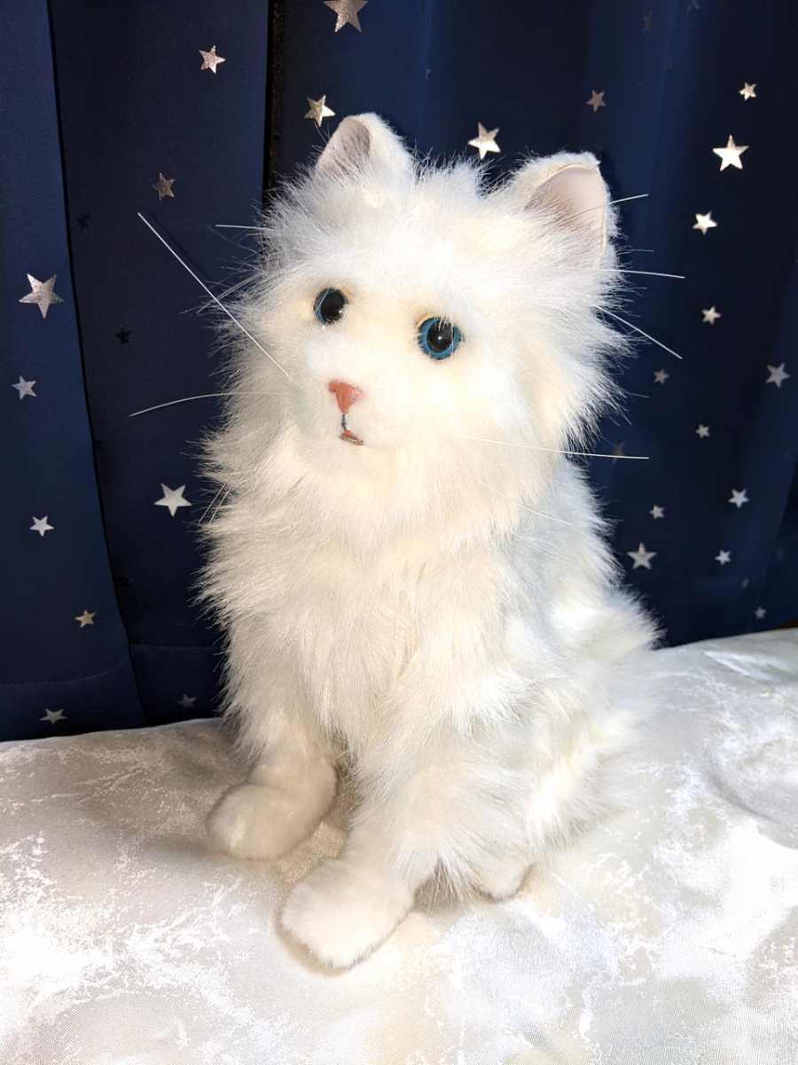 リアル 動く 鳴く 等身大 バーチャルペット ロボット おもちゃ ねこ 猫 ネコ ぬいぐるみ 人形 白猫 ペルシャ ペルシャ猫 置物 可愛い ネコ一般 売買されたオークション情報 Yahooの商品情報をアーカイブ公開 オークファン Aucfan Com