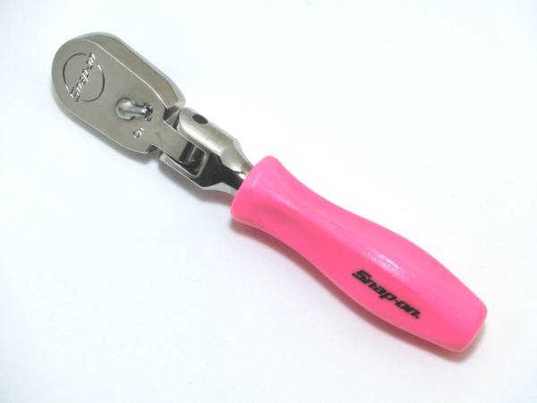 Snap-on (スナップオン) 3/8 差し込み ラチェット 旧グリップ付き 首