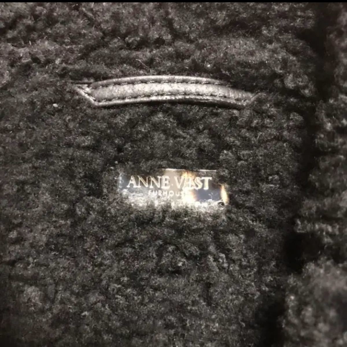 アンベスト ラムレザー ジャケット S 黒 ANNE VEST 三越伊勢丹
