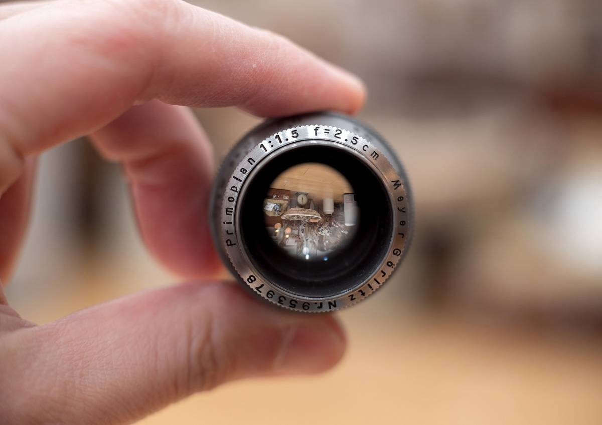 美品!Meyer Meyer Gorlitz Primoplan 25mm f1.5 Cマウント シネレンズ