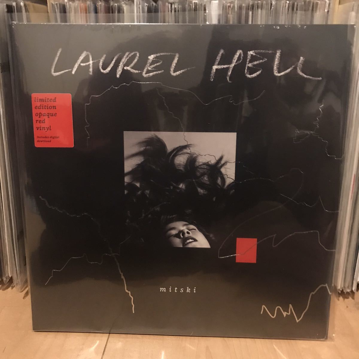 Mitski Laurel Hell Limited Opapue Red Vinyl Indie Exclusive 新品未開封 LP アナログレコード 限定盤_画像1