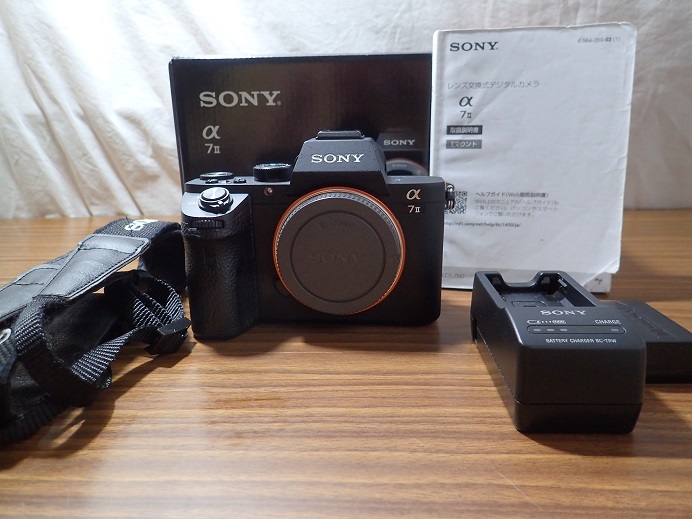 SONY α7 II ボディ ILCE-7M2 ソニー 別売バッテリーチャージャー付 www