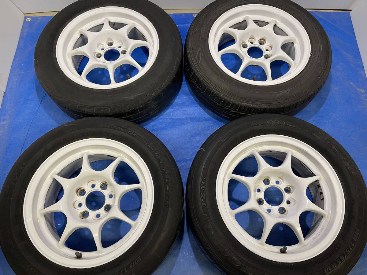 □美品希少N1サイズwedssportウェッズスポーツTC05TC-05 14x6J+20_100