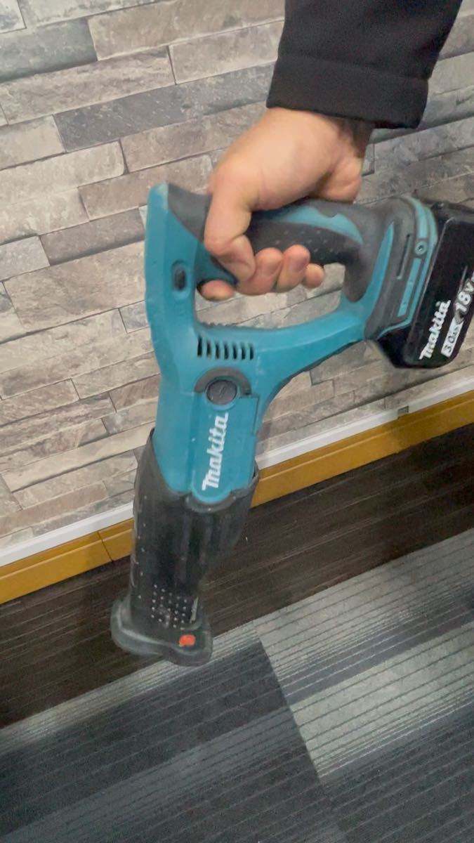 makita マキタ 充電式レシプロソー JR182D 18V シュー 欠 バッテリー付き