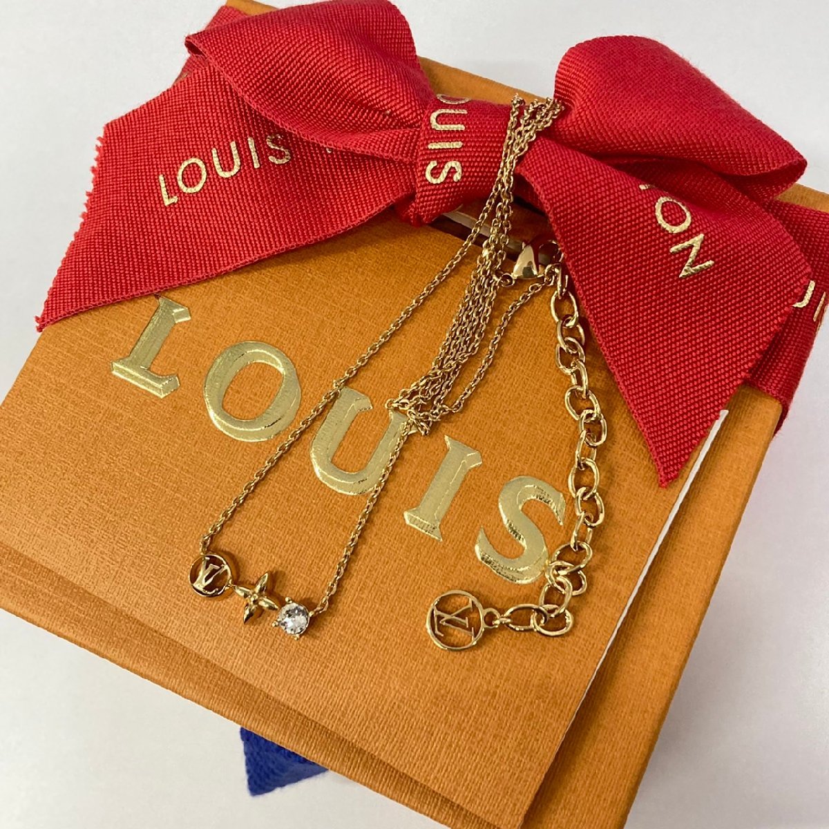 新作 LOUIS VUITTON ルイヴィトン ネックレス コリエ・プティ ルイ