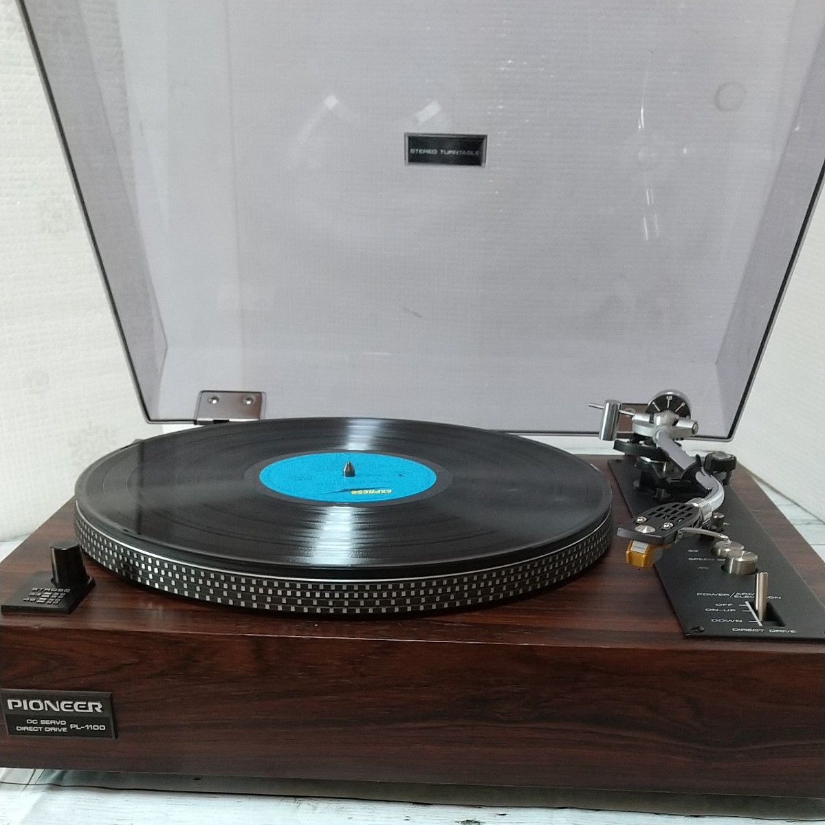 レコードプレーヤー ターンテーブル ダイレクトドライブ パイオニア PL-1100