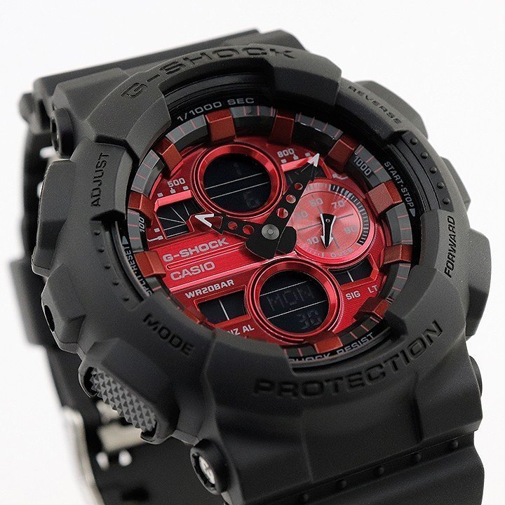 1円×3本 希少配色/レアカラーG-shock Gショック 美しすぎるレッド 逆