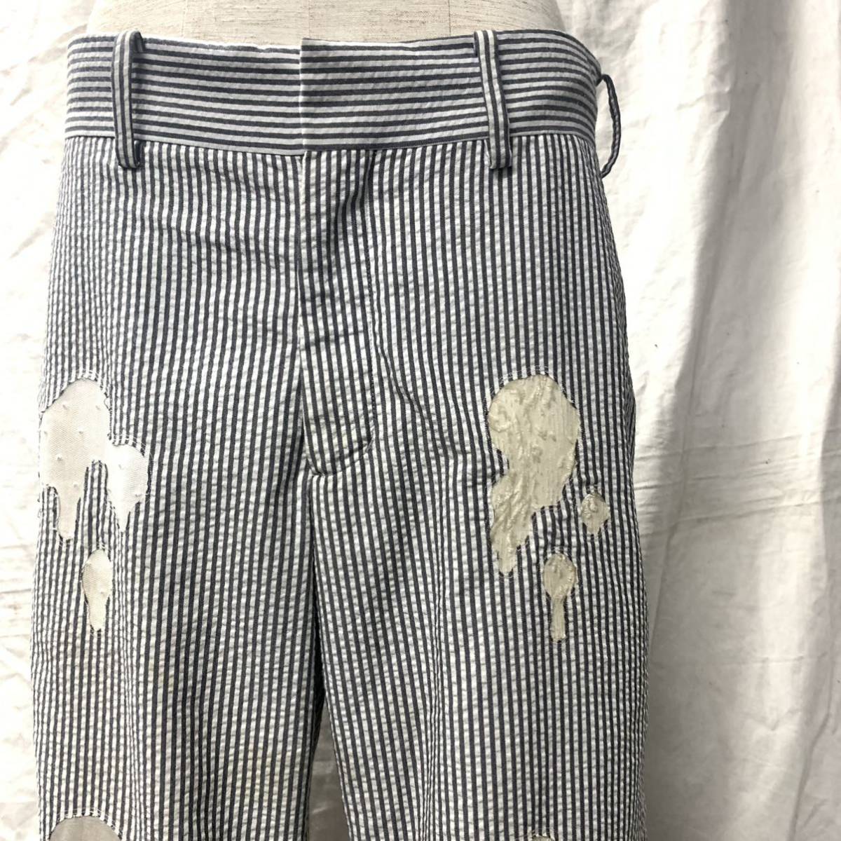 激レア number nine 02ss modern age インク くり抜き ヒッコリー パンツ ナンバーナイン モダンエイジ archive スタンダード カート 激レア number nine 02ss modern age インク くり抜き ヒッコリー パンツ ナンバーナイン モダンエイジ archive スタンダード カート