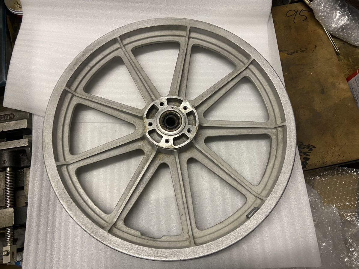 ご予約品 ハーレー 純正 AMF 9キャスト 19インチ フロントホイール