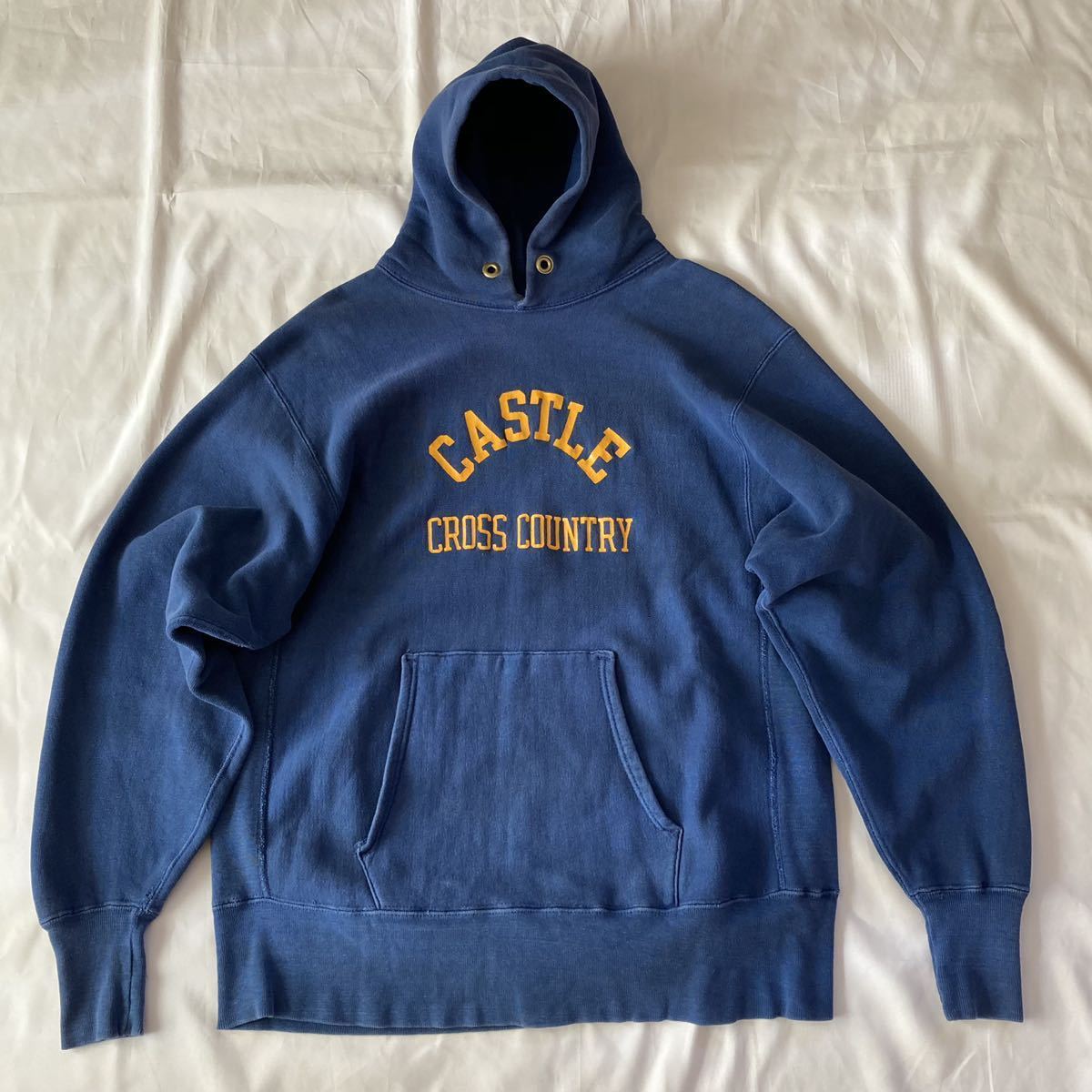 champion reverse weave 70s 単色タグ ナス紺-