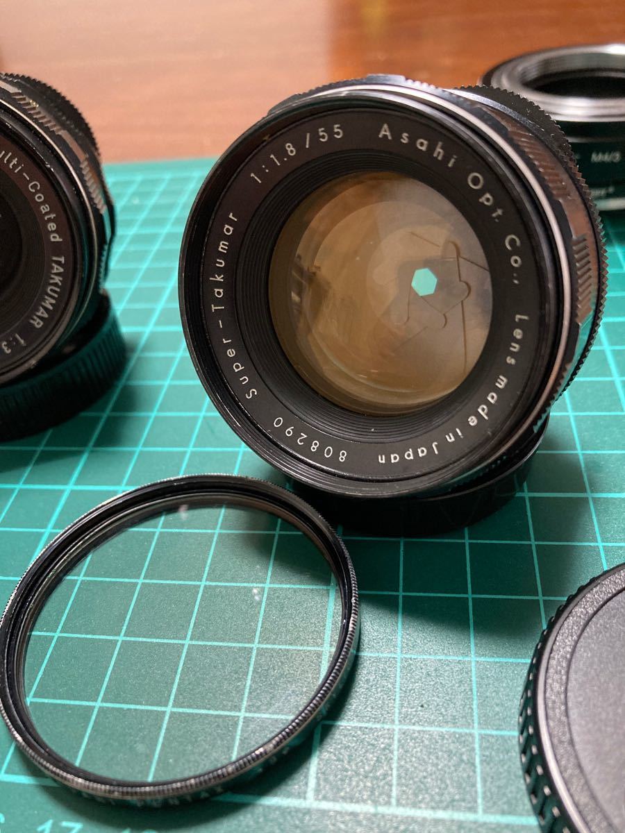 希少 PENTAX 単焦点レンズ 3点セット & M4/3マウントアダプター-