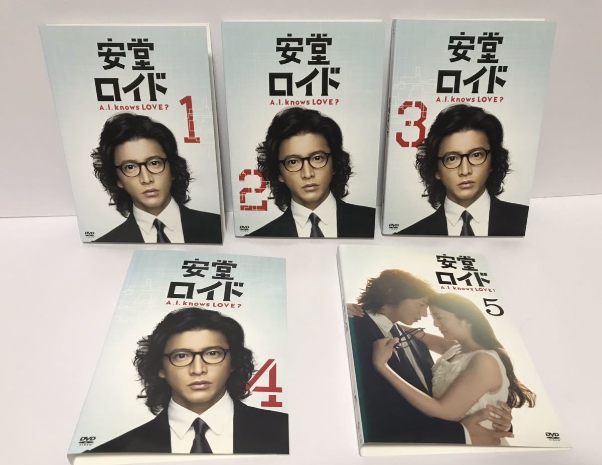 人気商品】 安堂ロイド Love?～ 全５巻 DVD〈レンタル落ち〉