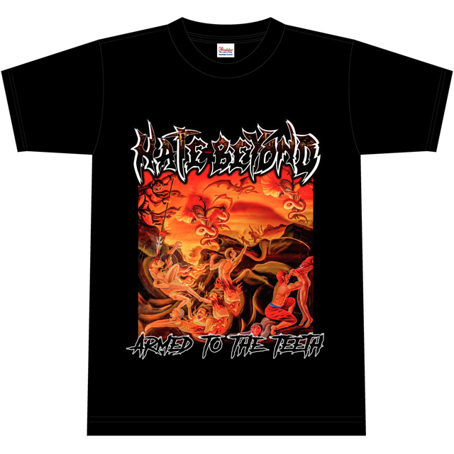 HATE BEYOND『Armed To The Teeth』デジパックCD ＋ リリース記念 Tシャツ S,M,L,XLサイズのみ スペシャルセット！_画像2