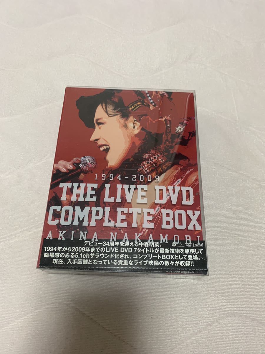 中森明菜 THE LIVE DVD COMPLETE BOX | eclipseseal.com