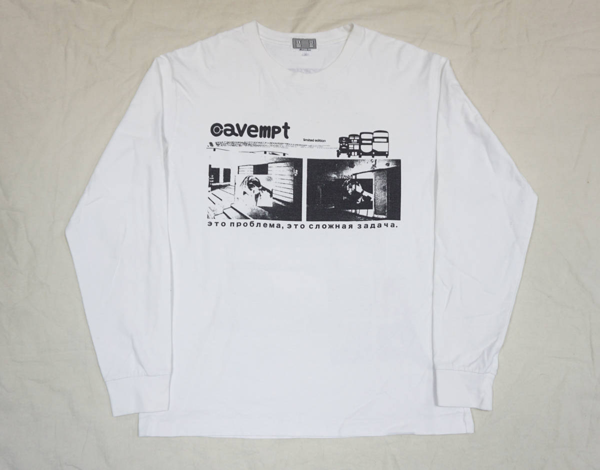 良質 『CAVEMPT』 C.E. 初期 超レア! 長袖Tシャツ Cabourn Nigel DEAD