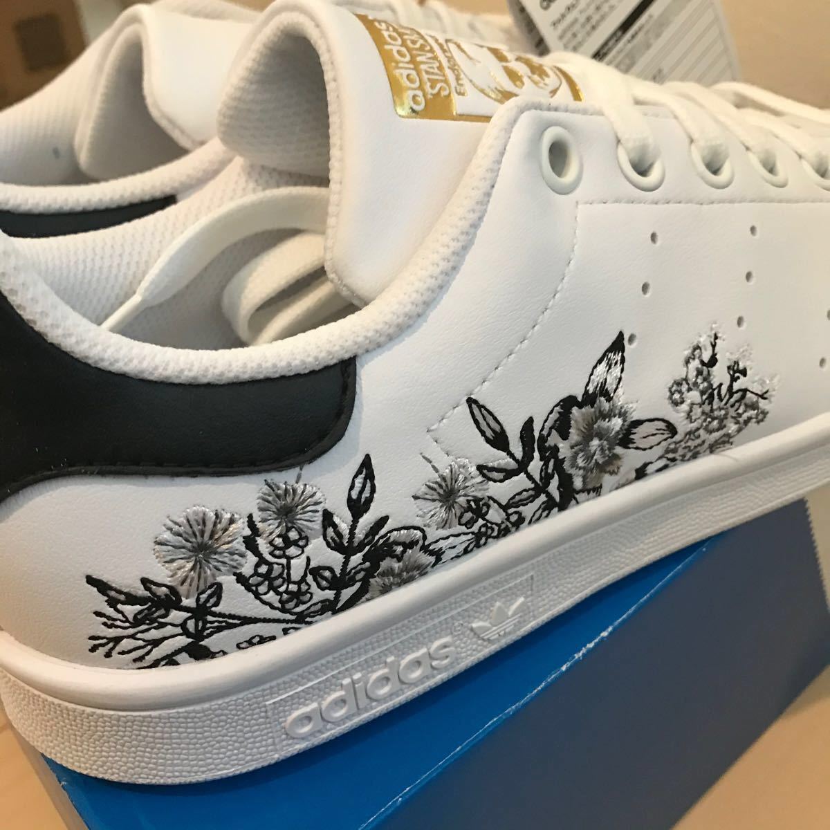adidas スタンスミス 草花刺繍 新品未使用22 5センチ|Yahoo adidas スタンスミス 草花刺繍 新品未使用22 5センチ|Yahoo