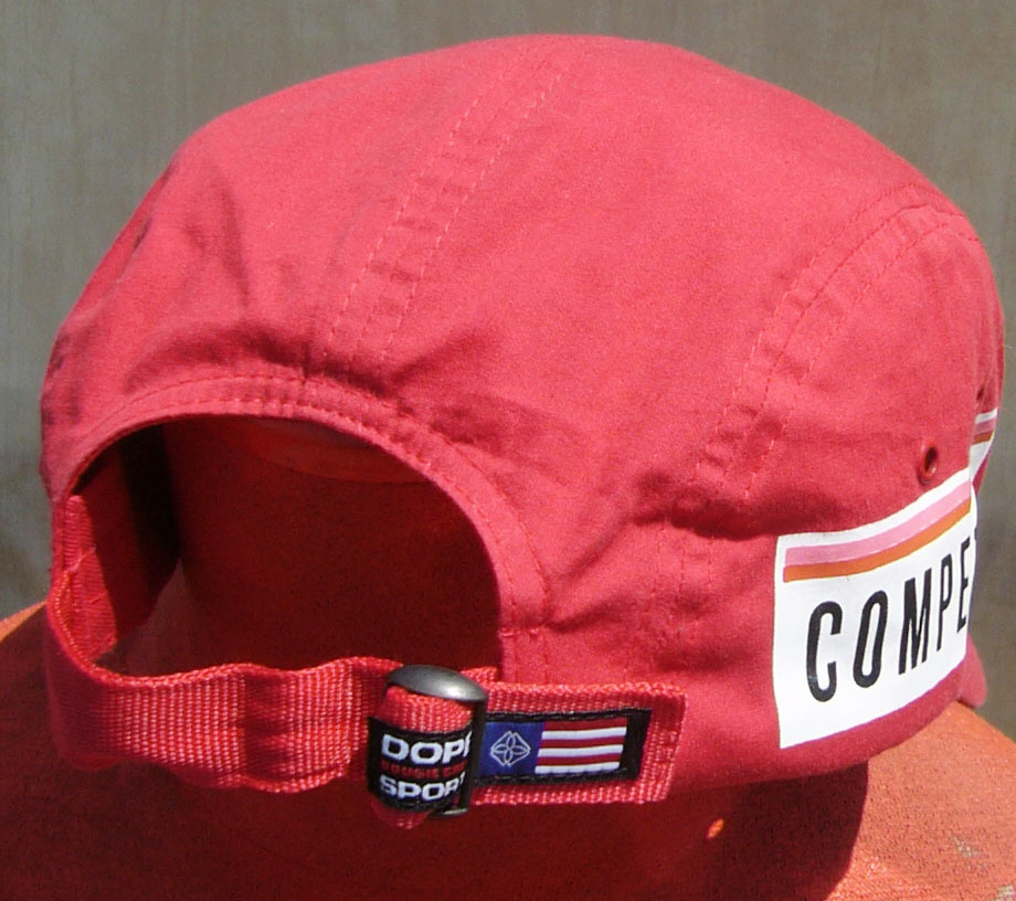 即決■DOPE■ガチャガチャレッドcap■古着_画像8