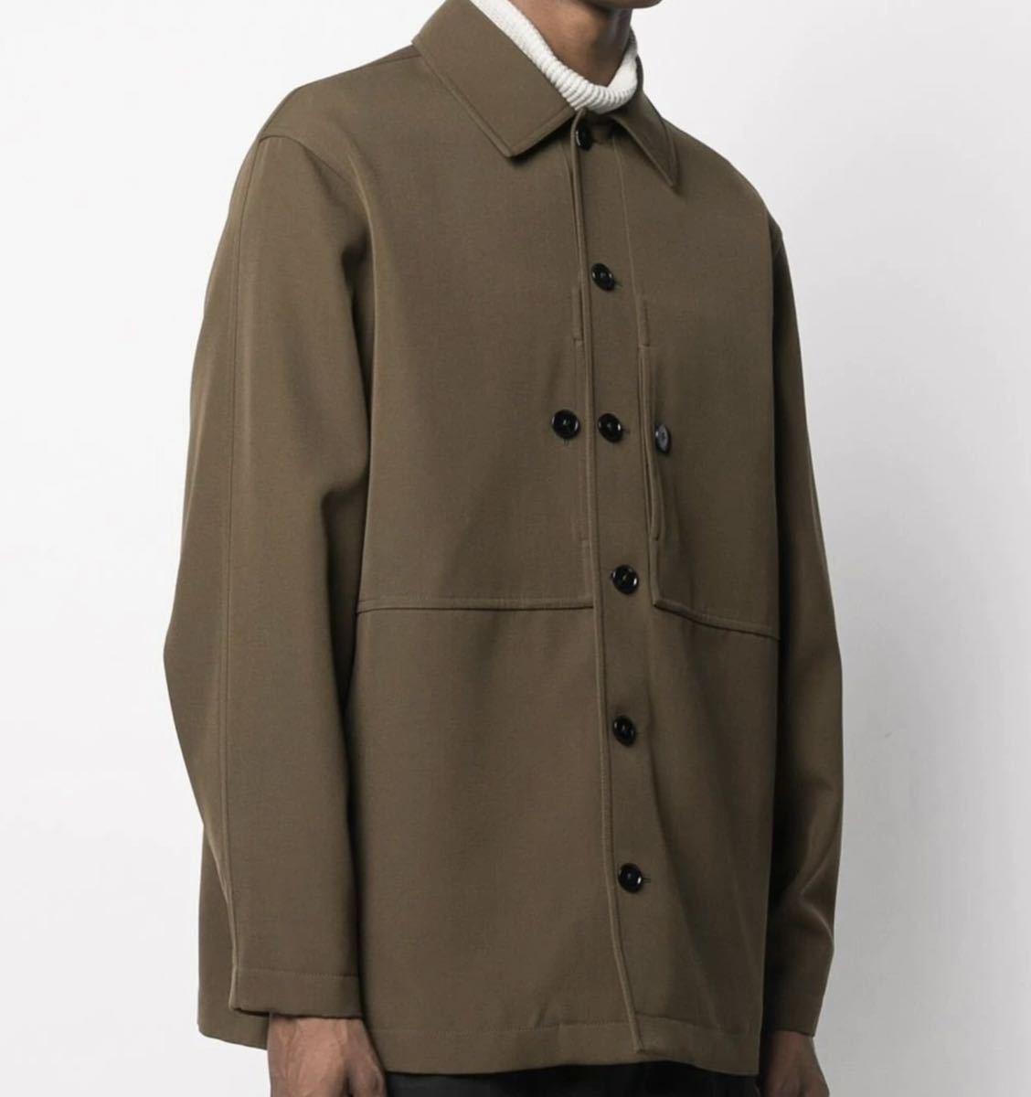 JIL SANDER ジルサンダー オーバー シャツ ジャケット ブルゾン www