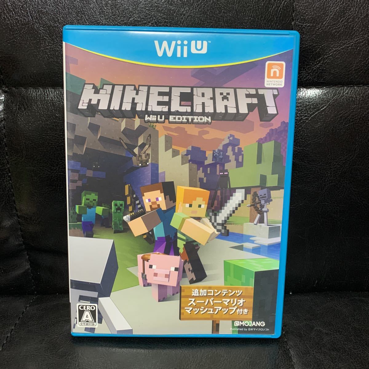 Wii U マインクラフト Minecraft Wiiu Edition Wii U専用ソフト 売買されたオークション情報 Yahooの商品情報をアーカイブ公開 オークファン Aucfan Com