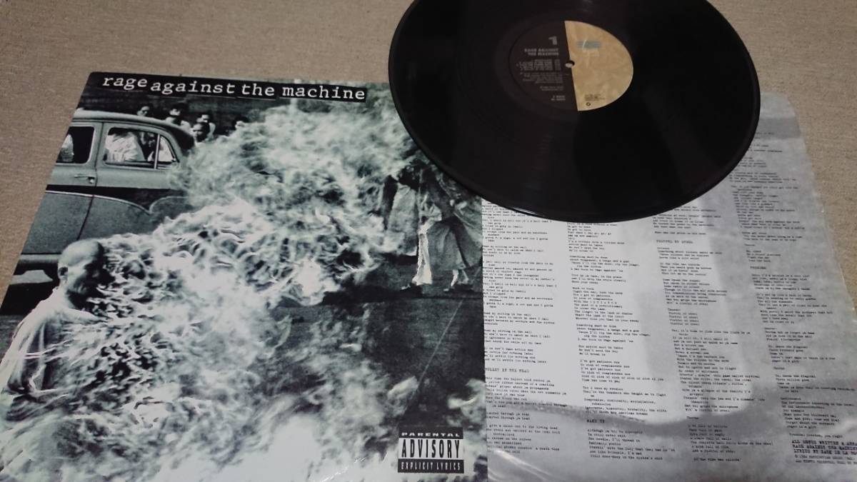 祝開店!大放出セール開催中 RAGE AGAINST THE MACHINE LP レコード