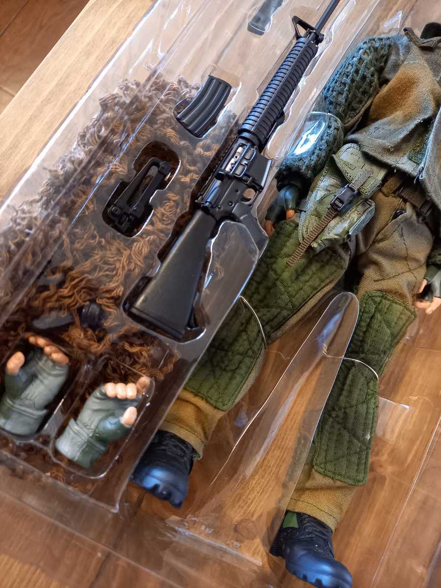 [ new goods unused ] Elite force snaipa- figure BOX entering set U.S. MARINE CORPS SNIPER ELITE FORCE SNAKE EF-12 war doll 