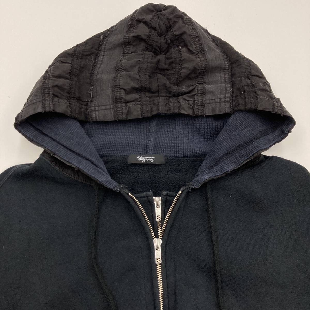 レア 青山限定 UNDERCOVER ハギ パーカー ブラック 黒 2サイズ レア 青山限定 UNDERCOVER ハギ パーカー ブラック 黒 2サイズ