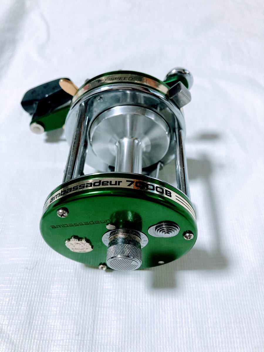 No600) ABU7000B グリーン 品 レイクトローリング 芦ノ湖 No600) ABU7000B グリーン 品 レイクトローリング 芦ノ湖