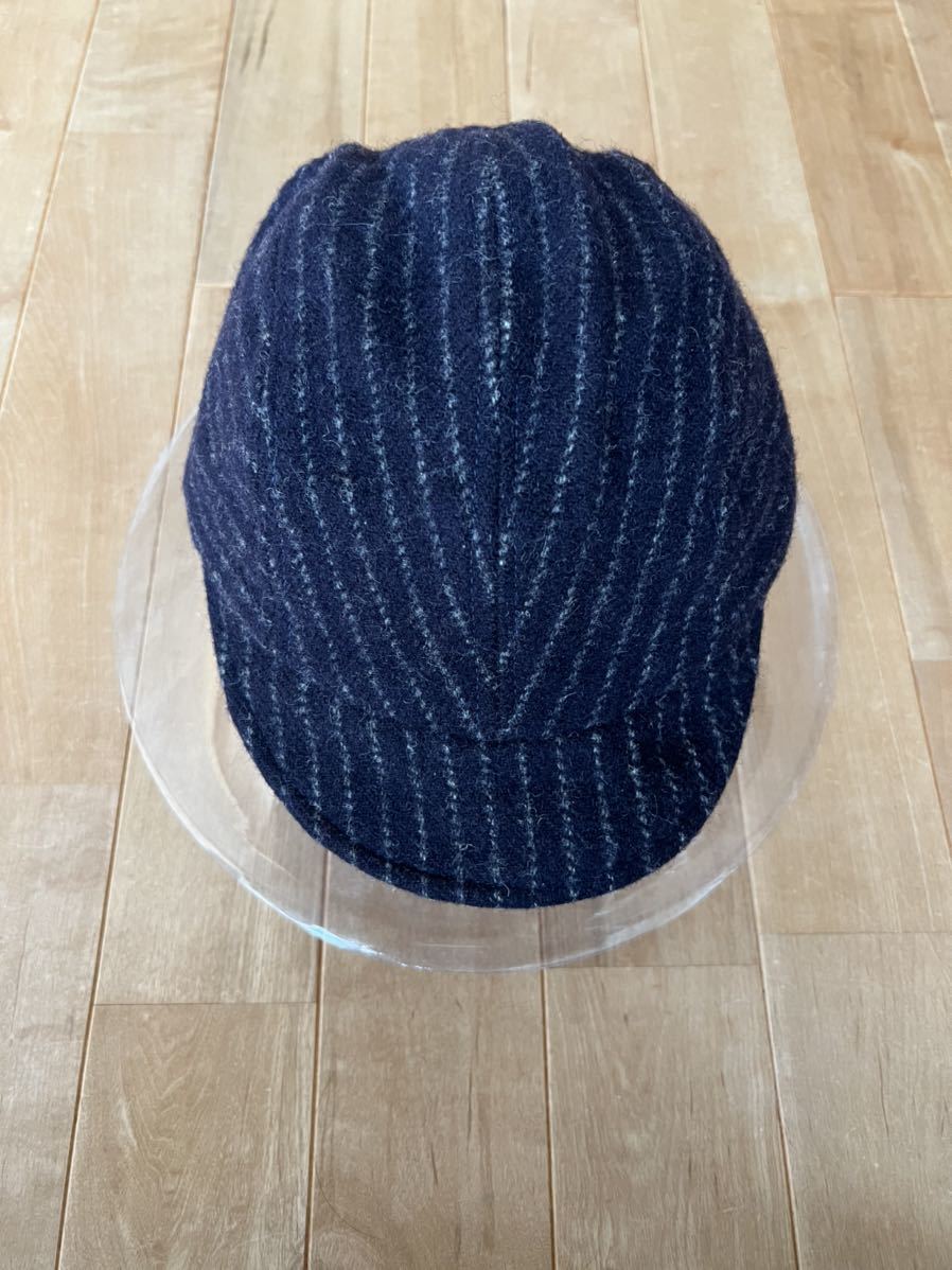 【レア】NEWYORK HAT ニューヨークハット ウールストライプキャップ_画像1