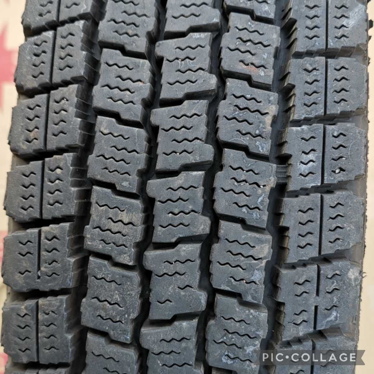 『GOODYEAR アイスナビカーゴ　155/80R14 88/86N.LT　2018年製バリ山　冬タイヤ　スタッドレスタイヤ1本のみ』_画像6