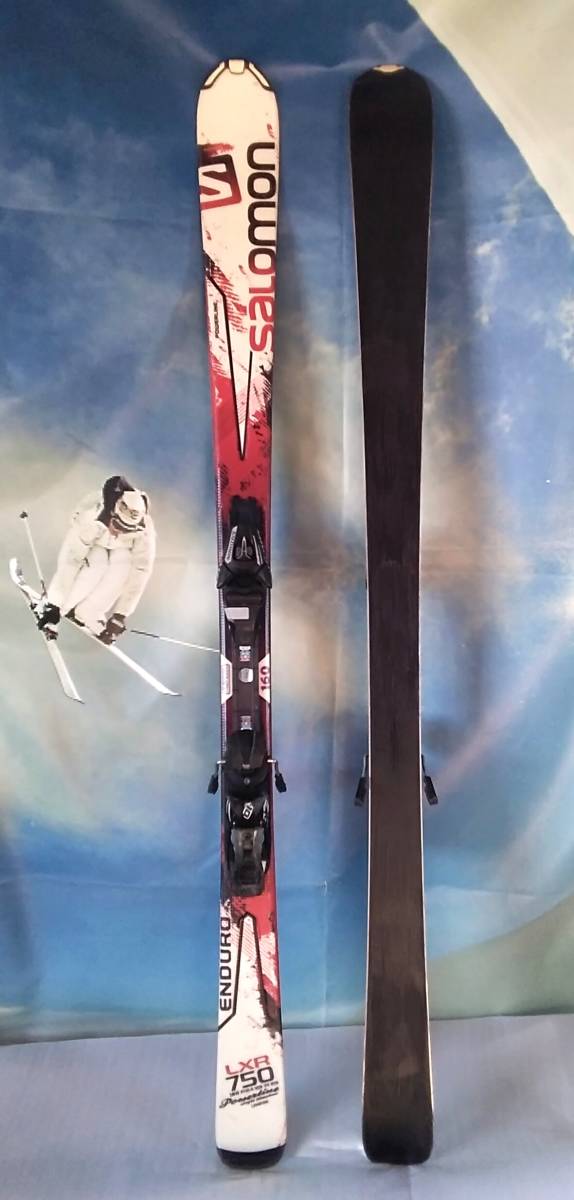 ◇◇USED 160cm ワックス済 スキー板 サロモン SALOMON ENDURO LXR750 ...