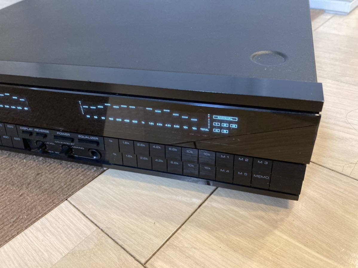 KENWOOD ケンウッド グラフィックイコライザー GE-77E 通電OK 動作