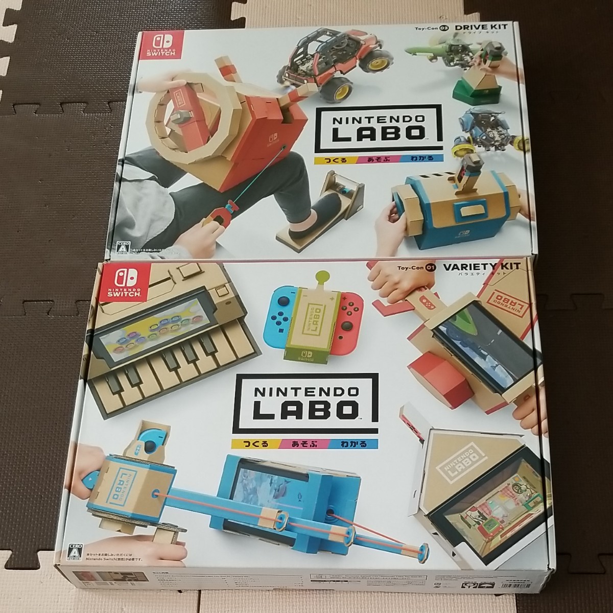 ニンテンドーラボ Nintendo Labo Toy-con01 03 セット 未使用 ...