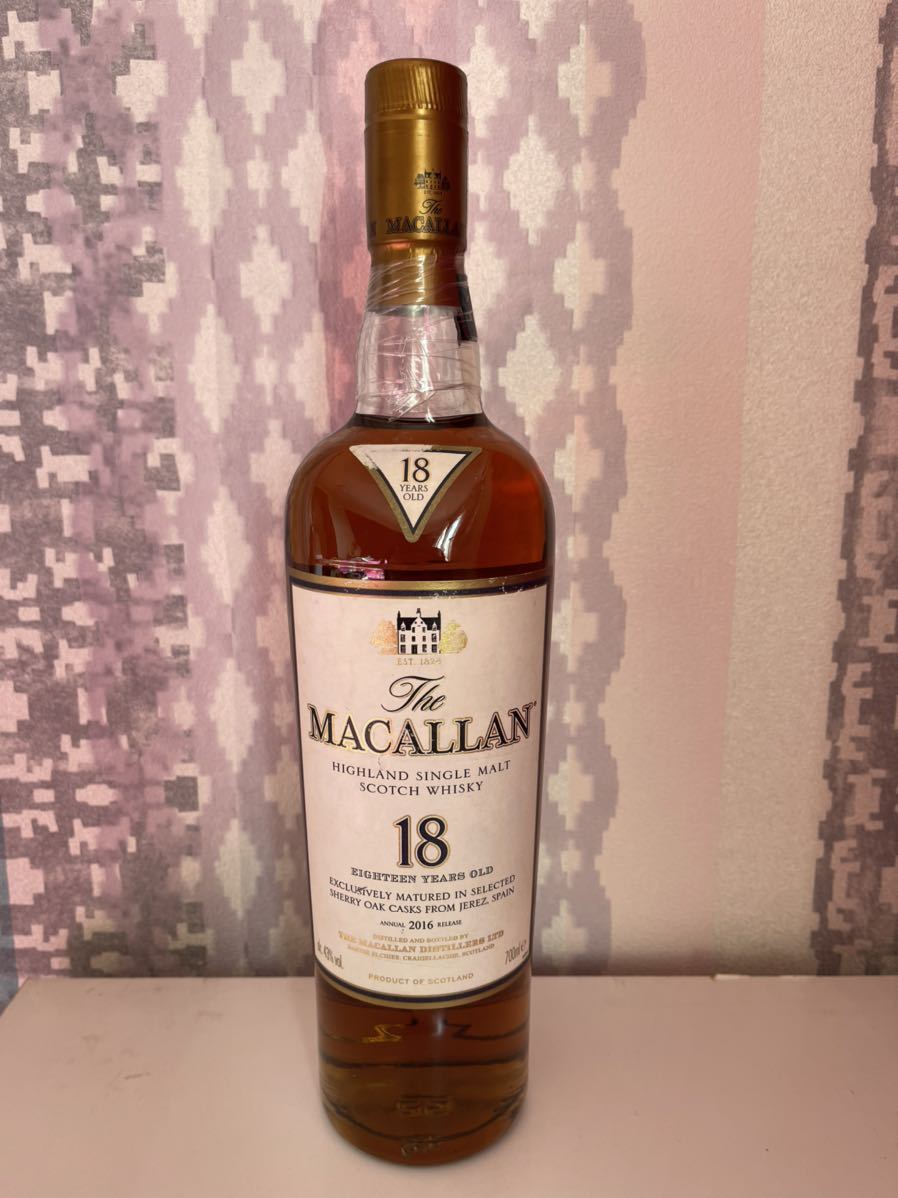 The MACALLAN ザ・マッカラン 18年 ANNUAL2016 www.gastech.com.tr