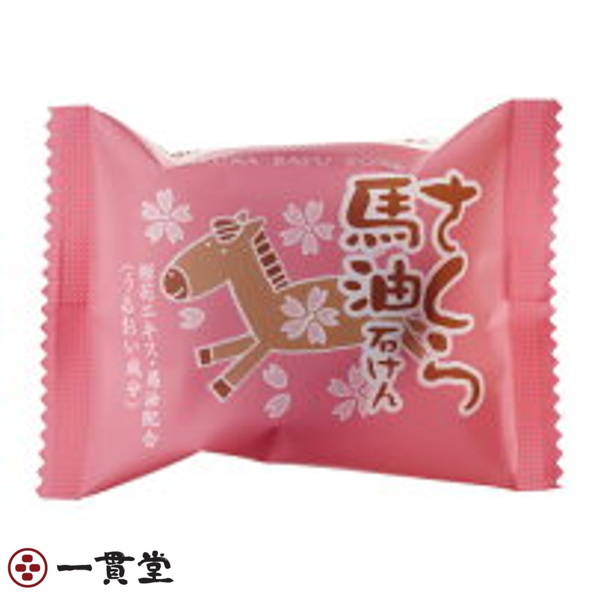 にほんのせっけん 30g さくら馬油30g×100個 フェニックス 3セット_画像1