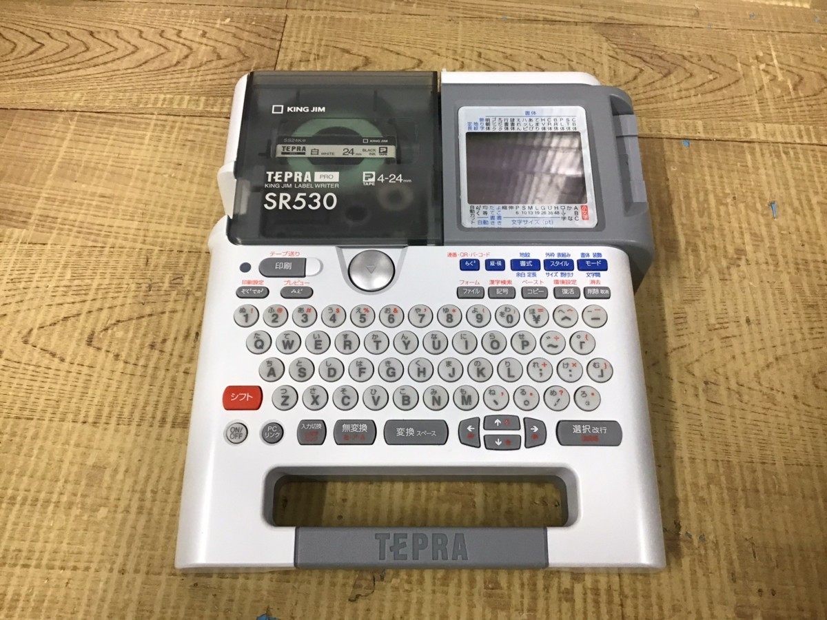 美品】KINGJIM テプラプロ TEPRA SR530 www.captivatingsigns.com