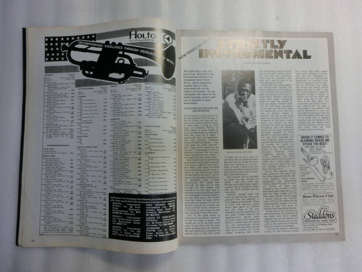 英ジャズ誌 Jazz Journal 1978 June / Thad Jones & Mel Lewis / Gordon Beck / Alan Elsdon / Vassar Clements / Alberta Hunter の画像3